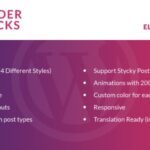 Header Blocks for Elementor - WordPress Plugin