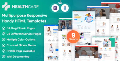 Health Care - Doctor Hospital Clinic Medical Responsive Website HTML Template