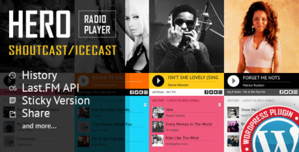 Hero - Shoutcast and Icecast Radio Player With History