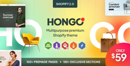 Hongo - Multipurpose Shopify Theme OS 2.0