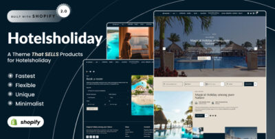 Hotels Holiday - Shopify 2.0 Luxury Hotel Theme