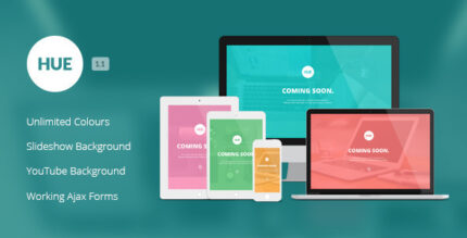 Hue - Responsive Under Construction Template