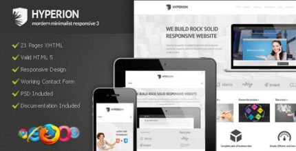 Hyperion - Modern Minimalist Responsive 3