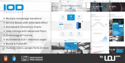 IOD - Corporate HTML Template