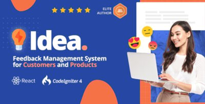 Idea Feedback Management System CRM - Feedback & Feature Requests for your Products Services v1.0