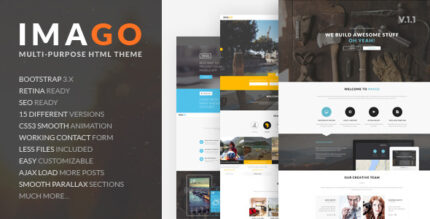 Imago - Multipurpose HTML5 Template