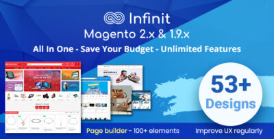 Infinit - Multipurpose Responsive Magento 2 and 1 Theme