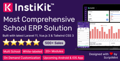 InstiKit School - School Management System & School ERP v4.2.0