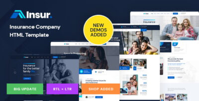 Insur - Insurance Company HTML Template