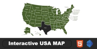 Interactive USA Map