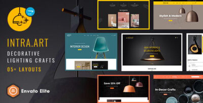 IntraArt - OpenCart Multi-purpose Theme For Furniture, Home Decor, Art