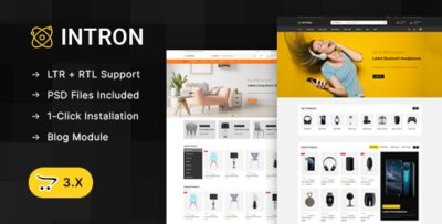 Intron - Mega Store OpenCart 3.x Responsive Theme