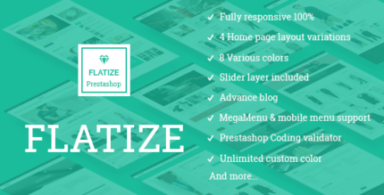 JMS Flatize - Fashion Responsive Prestashop Theme