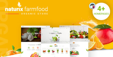 JMS Naturix - Organic Fruit Vegetables Prestashop Theme