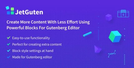 JetGuten - Blocks Set Addon for Gutenberg Editor