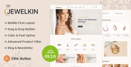 Jewelkin - Premium Jewellery Store Shopify 2.0 Responsive Theme