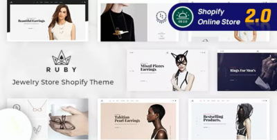 Jewelry Store Shopify Theme - Ruby