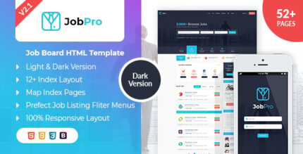 Job Pro - Job Board HTML Template