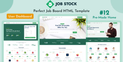 Job Stock - Job Board Template