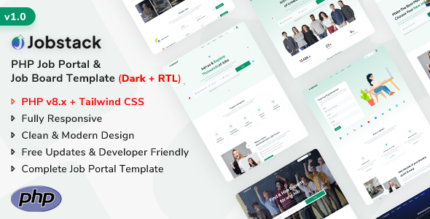 Jobstack - PHP Job Portal & Job Board Template