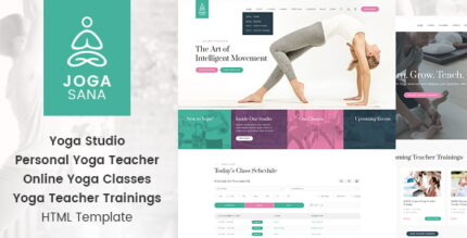 Jogasana - Yoga Oriented Website Template