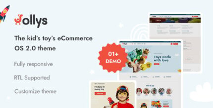 Jollys - Kids Toys eCommerce Shopify 2.0 Theme