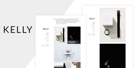 Kelly - Minimal Portfolio & Blog HTML