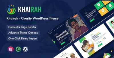 Khairah - Charity WordPress Theme v1.0.2