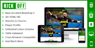 Kickoff Sports Html Theme