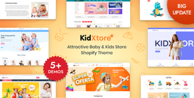 KidXtore - Baby Shop and Kids Store Shopify 2.0 Theme