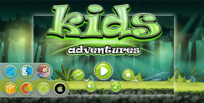 Kids Adventure Game Template