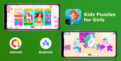 Kids Puzzles for Girls Game - Puzzles for Girls Game - Puzzles Game With Admob Integration