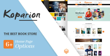 Koparion - Book Shop Responsive OpenCart Theme