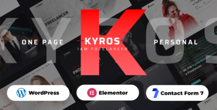 Kyros - Personal Portfolio CV Resume Theme v1.0.7