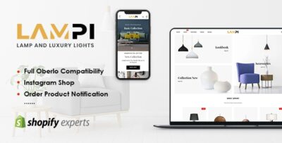 LAMPI - Lamp & Luxury Lights Responsive Shopify Theme