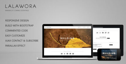 Lalawora - Responsive Coming Soon Page