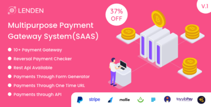 Lenden - Multipurpose Payment Gateway System (SAAS)