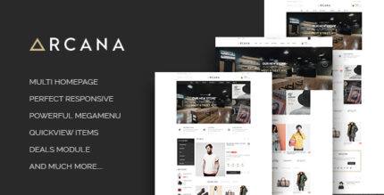 Leo Arcana Minimalist Fashion Prestashop 1.6 and 1.7 Theme