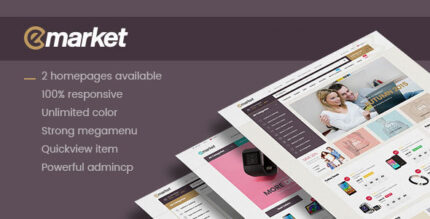 Leo Emarket - Responsive Prestashop Theme for Marketplace & Supermarket