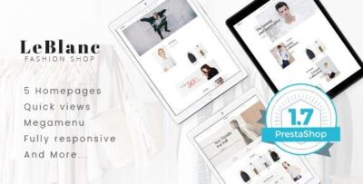 Leo Leblanc Responsive Prestashop Theme for Clothes Fashion