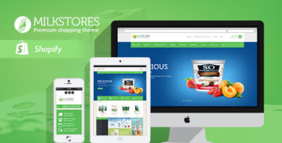 Leo Milk Store Shopify Theme