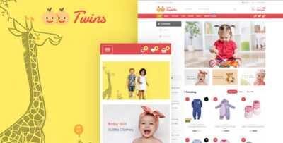 Leo Twins - Amazing Baby Store Prestashop Theme