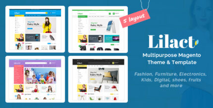 Lilac - Fashion, Apparel Store Responsive Magento Theme