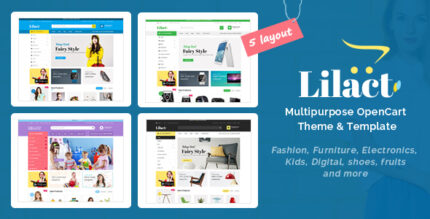 Lilac - Fashion Responsive OpenCart Theme