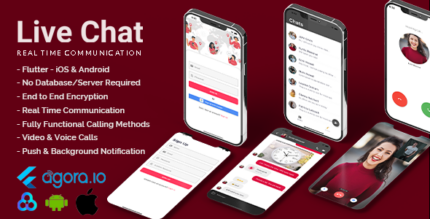 LiveChat - Flutter RealTime Chat App with No Database