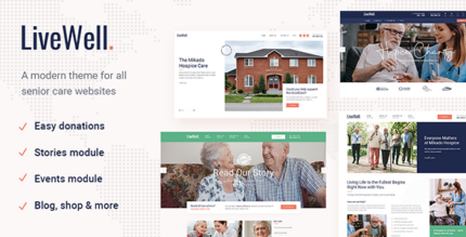 LiveWell - Senior Care Theme