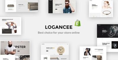 Logancee - Responsive Ecommerce Shopify Template