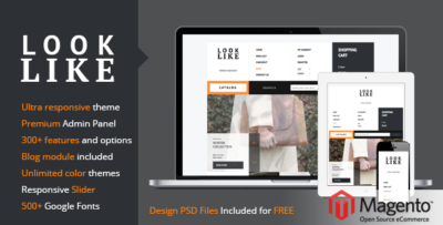 LookLike – Flat Premium Responsive Magento theme