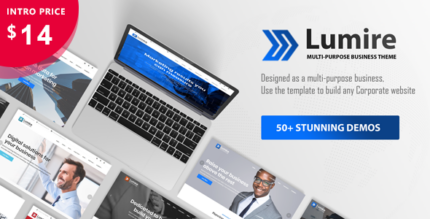 Lumire - Multi-Purpose Business Template