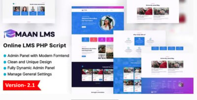 MAAN LMS - Learning Management Systems